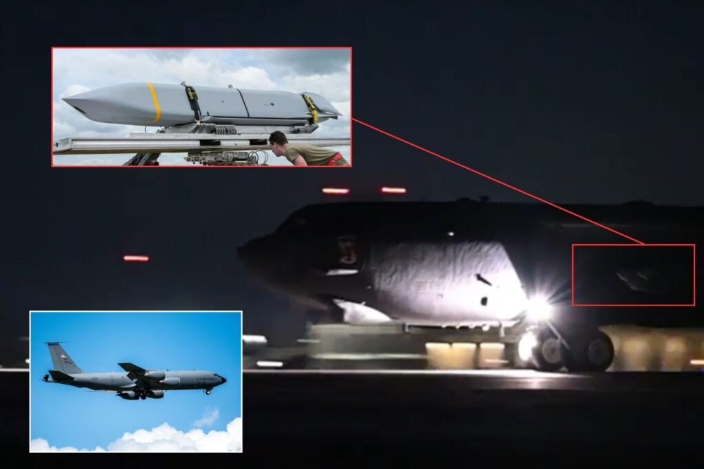 ইরান লক্ষ্য করে JASSM মিসাইল ছুড়ছে মার্কিন B-52